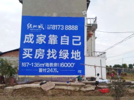 古田墙体广告位置选择重要性