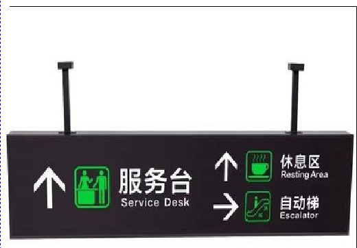 古田吊牌灯箱制作流程。