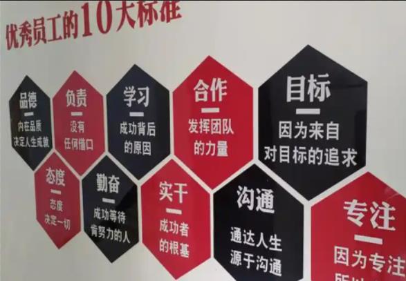 古田公司文化墙的作用