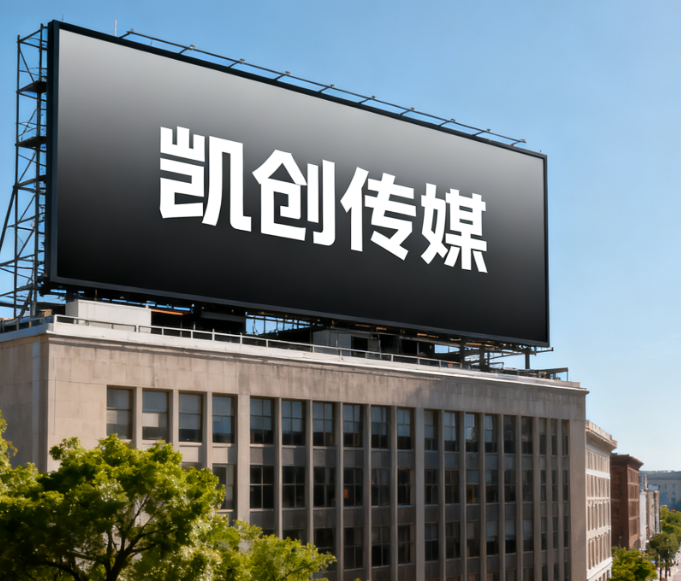 古田户外广告牌的设计与制作