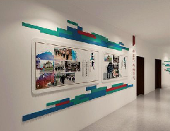 古田企业文化墙用什么材料好？