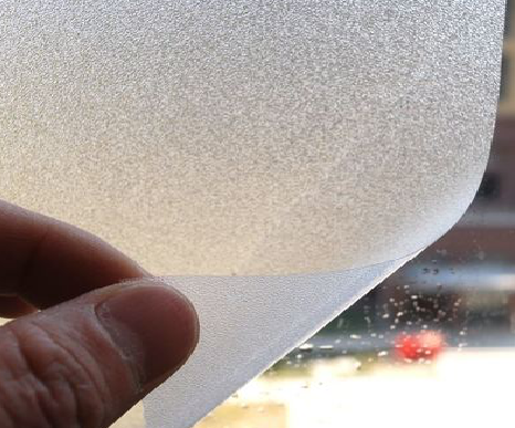 古田玻璃门外面粘广告用什么材料好？